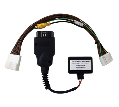FAISCEAU POUR CONNECTER CAMERA DE RECUL SUR RENAULT CAPTUR 2013-2019 AVEC DONGLE POUR MEDIANAV ET MEDIANAV PLUS