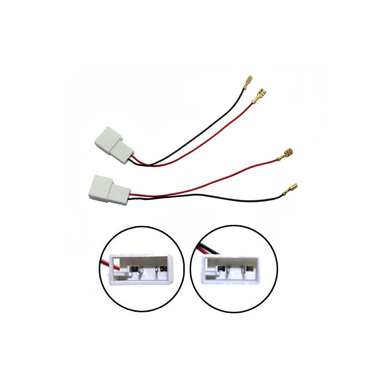 FAISCEAUX HAUT-PARLEUR PEUGEOT 107 2005- (PAIRE) TABLEAU DE BORD
