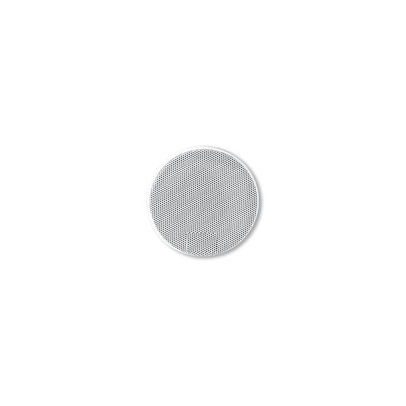 GRILLE HAUT-PARLEUR UNIVERSELLE D100 RONDE EN BLANC LA PIECE
