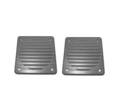 GRILLE HAUT-PARLEUR UNIVERSELLE D130 CARRE NOIR