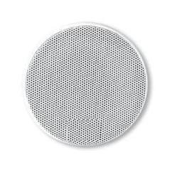 GRILLE HAUT-PARLEUR UNIVERSELLE D165 RONDE EN BLANC PIECE VOIR 4219BLANC