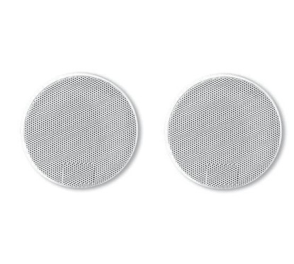 GRILLE HAUT-PARLEUR UNIVERSELLE D 165 RONDE BLANCHE (4219B) PAIRE