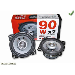 HAUT-PARLEUR UNIV D100 2V 4OHM 90W MAX (BOITE PAIRE)