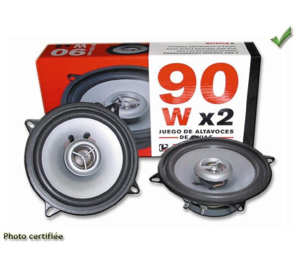 HAUT-PARLEUR UNIV D130 2V 4OHM 90W MAX (BOITE PAIRE)