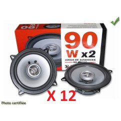 HAUT-PARLEUR UNIV D130 2V 4OHM 90W MAX (BOITE PAIRE) (PRIX PAR 12 PIECES MINIMUM)