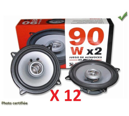 HAUT-PARLEUR UNIV D130 2V 4OHM 90W MAX (BOITE PAIRE) (PRIX PAR 12 PIECES MINIMUM)