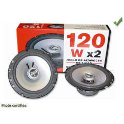 HAUT-PARLEUR UNIV D165 2V 4OHM 120W MAX (BOITE PAIRE)