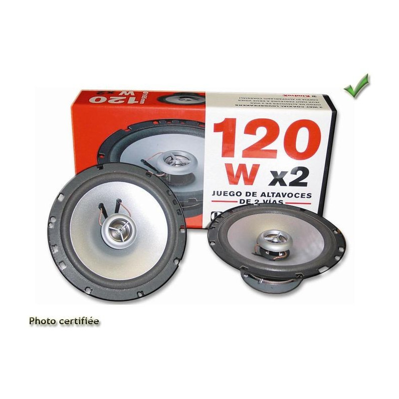 HAUT-PARLEUR UNIV D165 2V 4OHM 120W MAX (BOITE PAIRE) HAUT-PARLEUR UNIV D165 2V 4OHM 120W MAX (BOITE PAIRE)