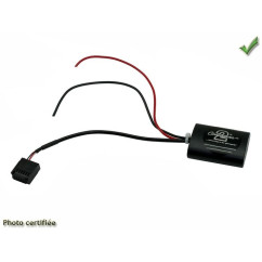 INTERFACE BLUETOOTH AD2P POUR FORD AVEC CONECTEUR FAKRA ET BOUTON AUX