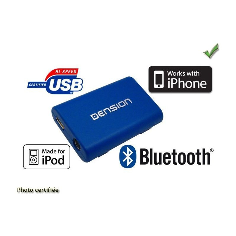 INTERFACE IPOD USB BT POUR AUDI GATEWAY BLUE 3 CABLE IPOD EN OPTION