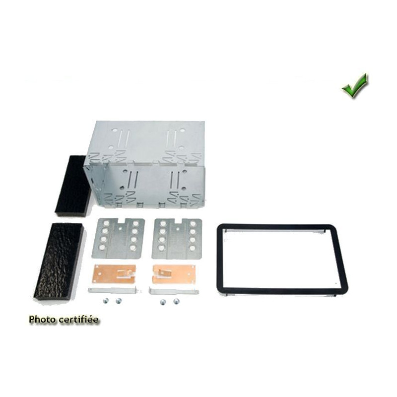 KIT 2 DIN ALFA 159 2005-2011 NOIR SAUF MODELE GPS ORIGINE