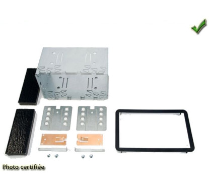 KIT 2 DIN ALFA BRERA 2005-2010 NOIR SAUF MODELE GPS ORIGINE