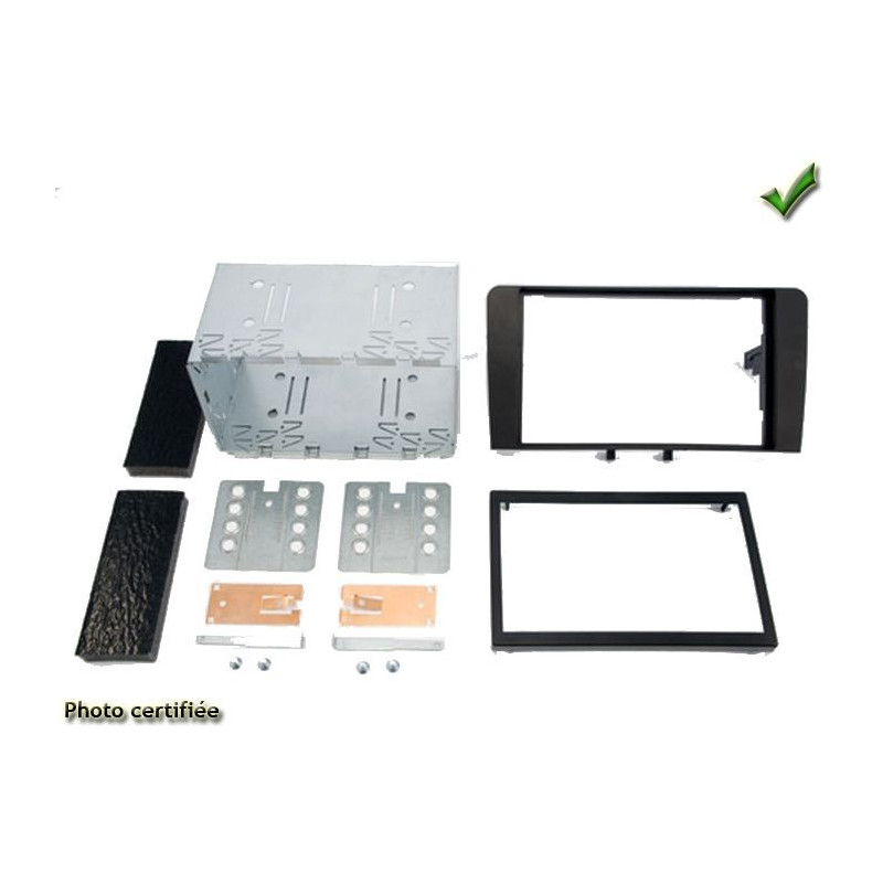 KIT 2 DIN AUDI A3 05/2003-05/2013 (8P) NOIR