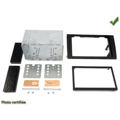 KIT 2 DIN AUDI A4 2002-2007 NOIR
