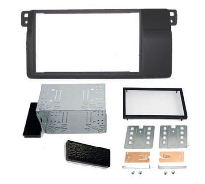 KIT 2 DIN BMW SERIE 3 1998-2006 (E46) GAUCHE ENCASTREMENT H 102 L 182