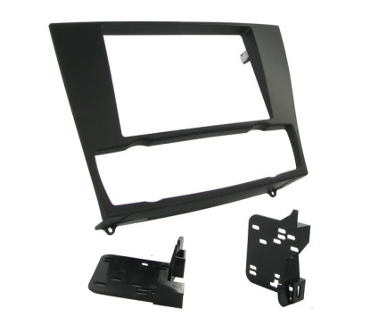 KIT 2 DIN BMW SERIE 3 2006-2010 (E90 E91) - SANS NAVIGATION ORIGINE ET CLIMATISATION AUTOMATIQUE