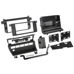 KIT 2 DIN BMW SERIE 3 E46 1999-2006 AVEC 5 BOUTONS NOIR MAT - EXPERIMENTE