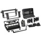 KIT 2 DIN BMW SERIE 3 E46 1999-2006 AVEC 5 BOUTONS NOIR MAT - EXPERIMENTE