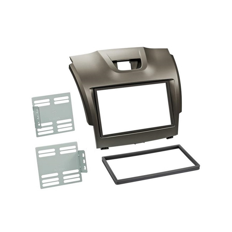 KIT 2 DIN CHEVROLET S10 2012-2016 - GRIS