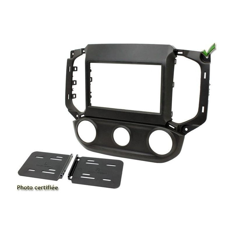 KIT 2 DIN CHEVROLET S10 2016- COLORADO 2016- AVEC CLIM MANUEL