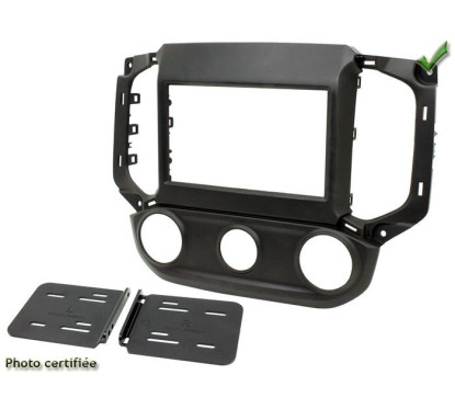 KIT 2 DIN CHEVROLET S10 2016- COLORADO 2016- AVEC CLIM MANUEL