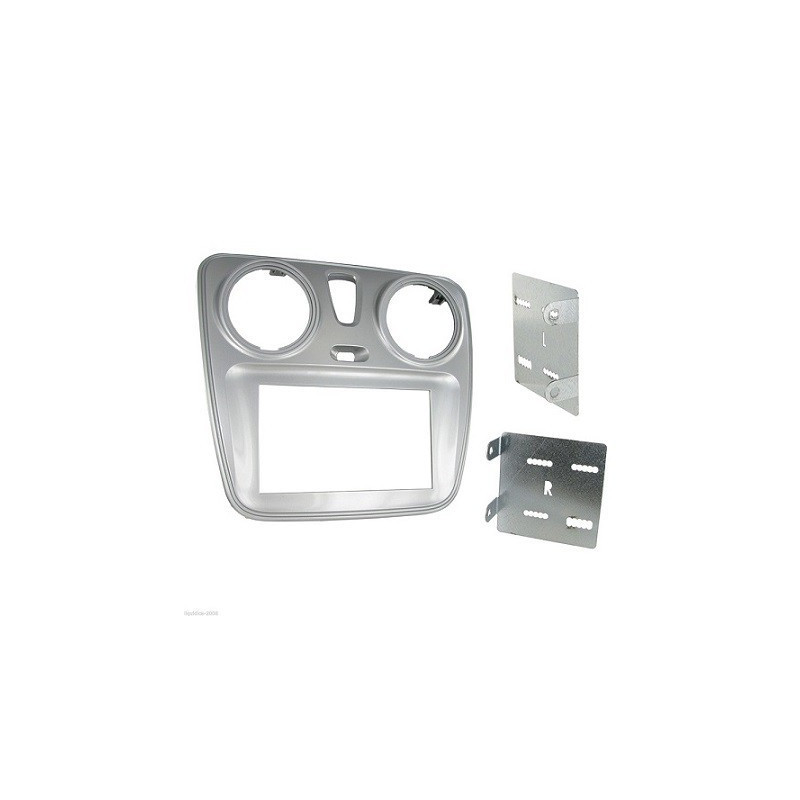 KIT 2 DIN DACIA DOKKER VAN 2012- ARGENT
