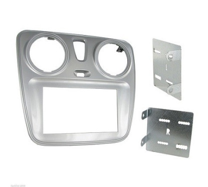KIT 2 DIN DACIA DOKKER VAN 2012- ARGENT