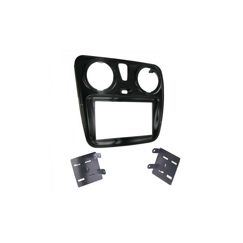KIT 2 DIN DACIA DOKKER VAN 2012- NOIR LAQUE KIT 2 DIN DACIA DOKKER VAN 2012- NOIR LAQUE