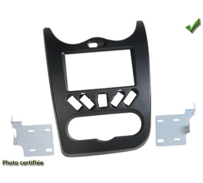 KIT 2 DIN DACIA DUSTER 2010-2012 NOIR ANTHRACITE