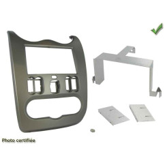 KIT 2 DIN DACIA LOGAN 2008-2012 GRIS FONCE