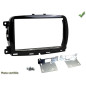 KIT 2 DIN FIAT 500 2016- NOIR LAQUE AVEC AUTORADIO U CONNECT7