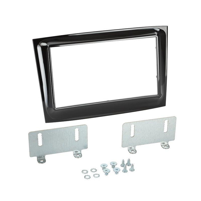 KIT 2 DIN FIAT DOBLO 2015-  NOIR LAQUE