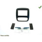 KIT 2 DIN FIAT TALENTO 2016- NOIR CONTOUR ARGENT AVEC CLIMATION MANUELLE