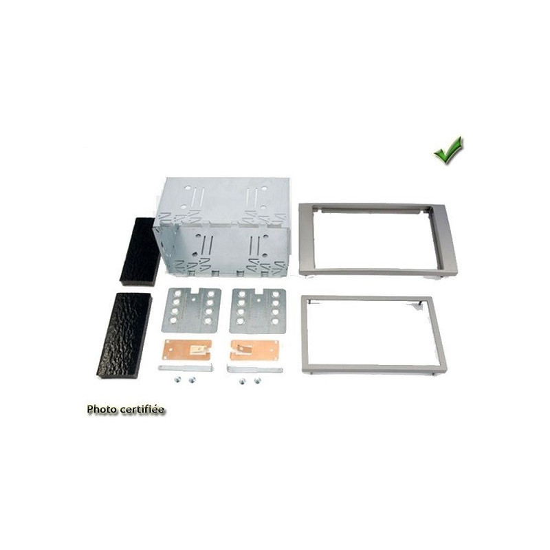 KIT 2 DIN FORD FOCUS 2004- ARGENT
