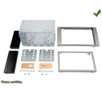 KIT 2 DIN FORD FOCUS 2004- ARGENT