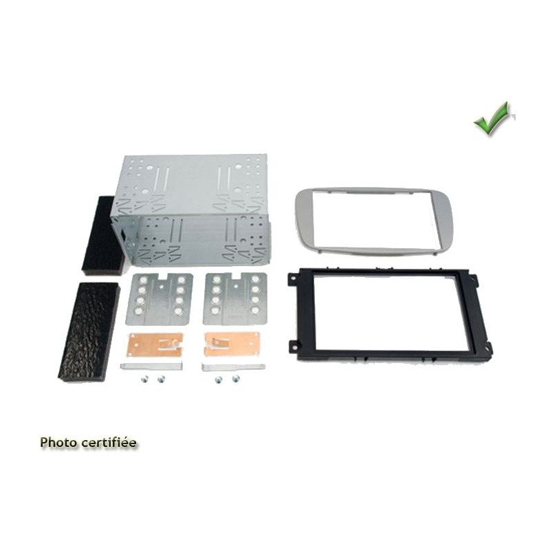 KIT 2 DIN FORD FOCUS 2007- ARGENT