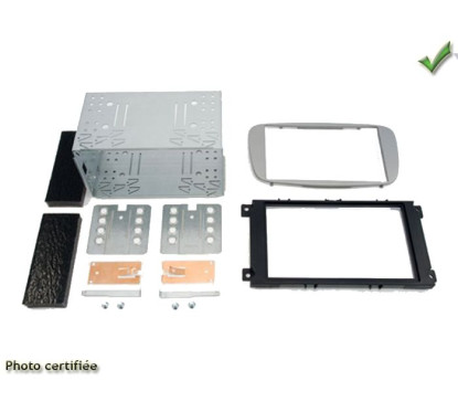 KIT 2 DIN FORD FOCUS 2007- ARGENT