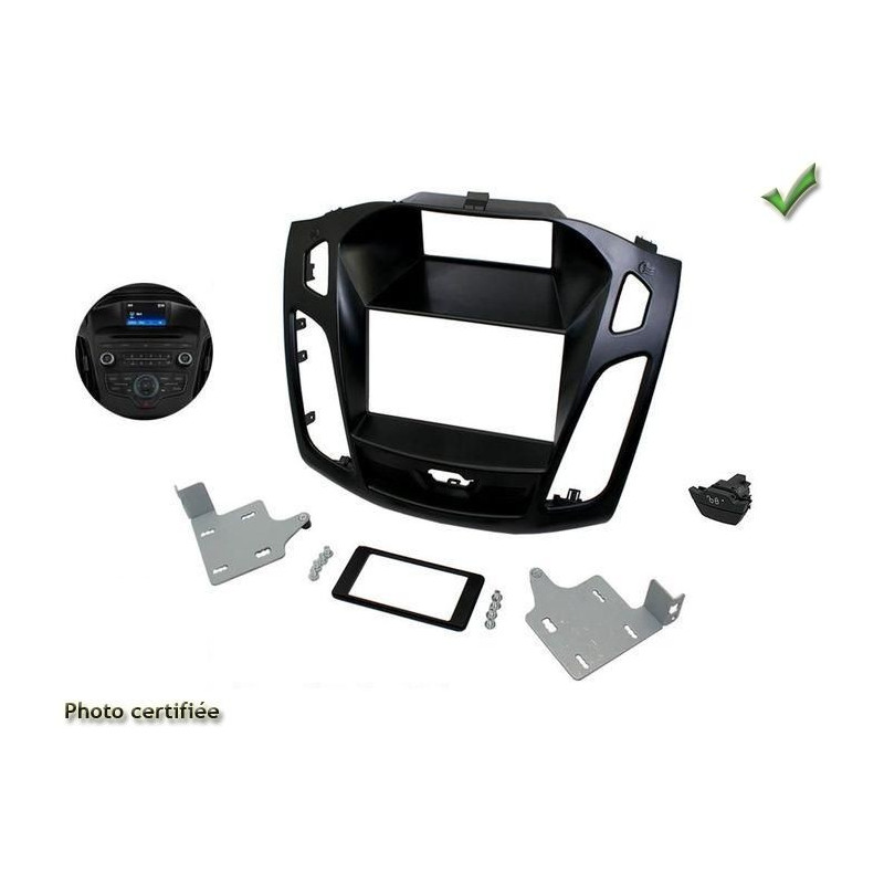 KIT 2 DIN FORD FOCUS 2015- NOIR INTER EN OPTION CHEZ FORD KIT 2 DIN FORD FOCUS 2015- NOIR INTER EN OPTION CHEZ FORD