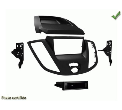 KIT 2 DIN FORD TRANSIT 2014-2019 NOIR (A CDER EN PLUS FORD1519127)