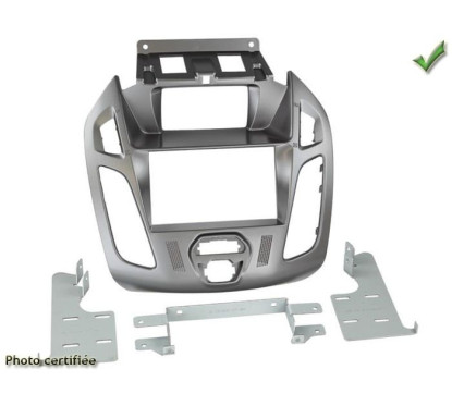 KIT 2 DIN FORD TRANSIT CONNECT 09/2013- AVEC ECRAN ARGENT MAT (PLUS FORD1519127)