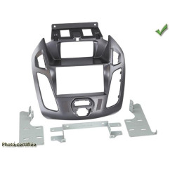 KIT 2 DIN FORD TRANSIT CONNECT 09/2013- AVEC ECRAN GRIS PAILLE(PLUS FORD1519127)