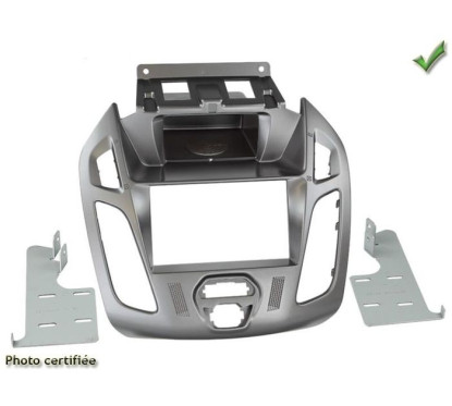 KIT 2 DIN FORD TRANSIT CONNECT 09/2013- SANS ECRAN GRIS PAILLE(PLUS FORD1519127)