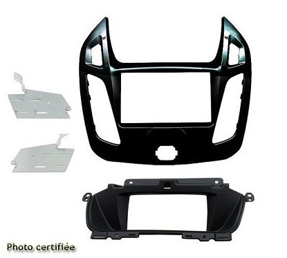 KIT 2 DIN FORD TRANSIT CONNECT 2014- AVEC OU SANS ECRAN - NOIR