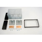 KIT 2 DIN HONDA CIVIC HYBRID 2006- NOIR