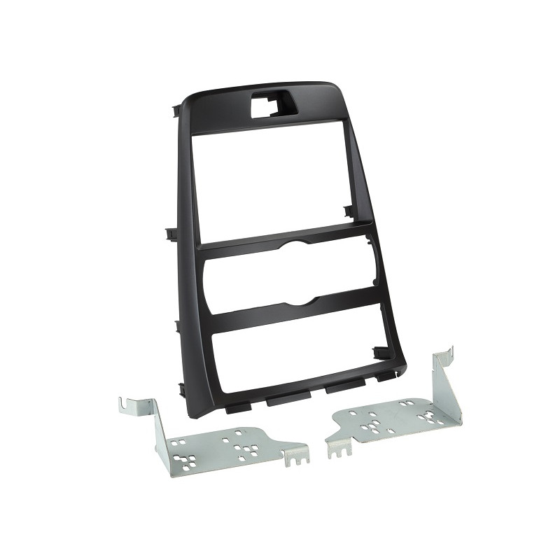 KIT 2 DIN HYUNDAI GENESIS COUPE 2010-2012 AVEC WARNING CLIM AUTO SANS NAV NOIR