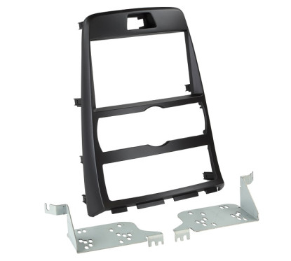 KIT 2 DIN HYUNDAI GENESIS COUPE 2010-2012 AVEC WARNING CLIM AUTO SANS NAV NOIR