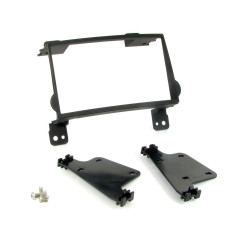 KIT 2 DIN HYUNDAI H1 10/2007- NOIR RUBBER TOUCH