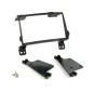 KIT 2 DIN HYUNDAI H1 10/2007- NOIR RUBBER TOUCH