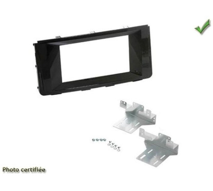 KIT 2 DIN HYUNDAI H350 2015- NOIR LAQUE