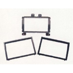 KIT 2 DIN HYUNDAI I20 2009-2012 AVEC FACADE ARGENT ET NOIR